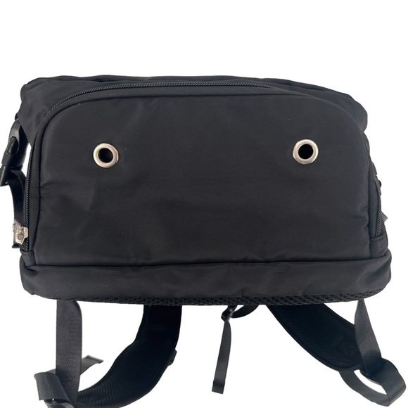 NWT Black Multi Pocket Travel Work School Backpack - Picture 8 of 10